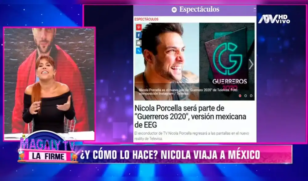 “La inmovilidad es para todos. él no tiene corona ¿o sí?", se preguntó la figura de ATV. Foto: captura ATV