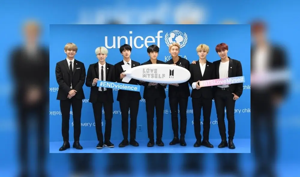 BTS, Love Myself, UNICEF, ONU