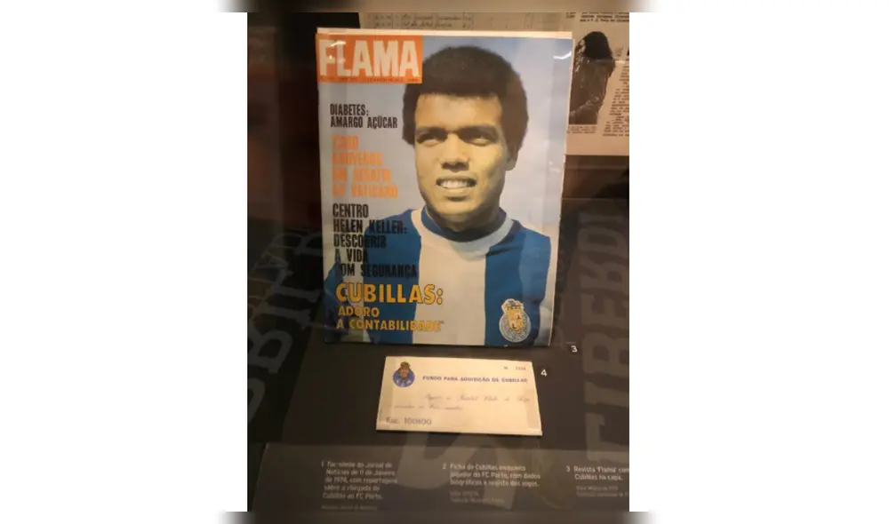 Teófilo Cubillas: Porto FC tiene un lugar especial para el ‘Nene’ en su museo.