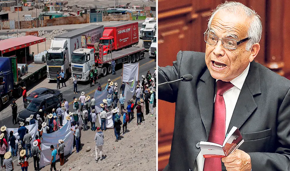 Torres se refirió a bloqueos. Foto: La República Torres se refirió a bloqueos. Foto: La República