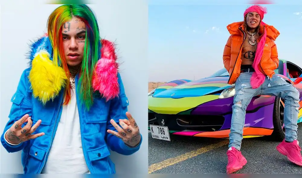 6ix9ine podría salir de prisión por colaborar con la justicia al declarar en contra de la pandilla Nine Trey Gangsters . Foto: Instagram