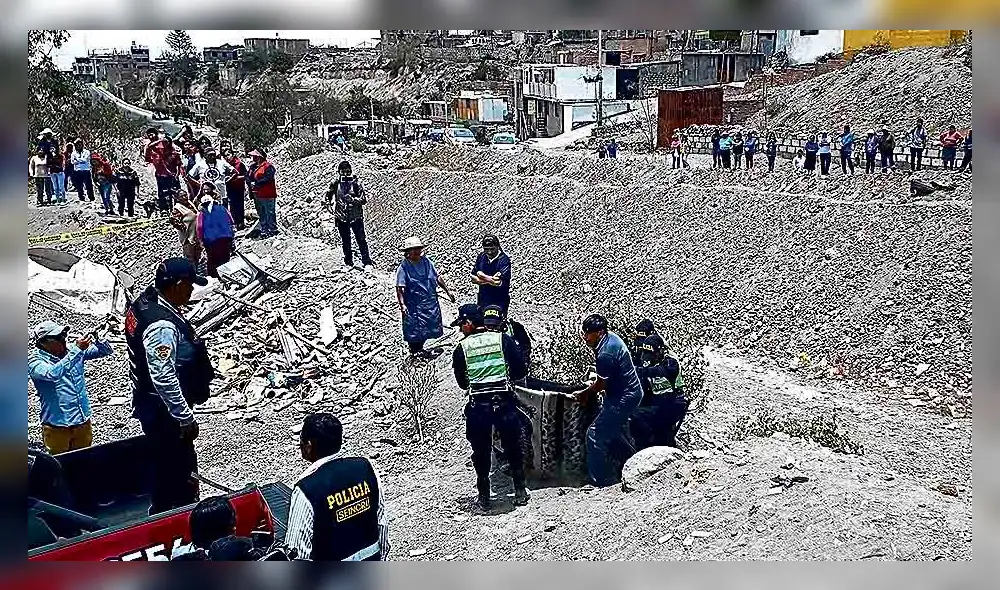 escena. Cuerpo de Noelia Cayro fue lanzado a torrentera en Miraflores. Investigado dice no recordar cómo murió mujer. escena. Cuerpo de Noelia Cayro fue lanzado a torrentera en Miraflores. Investigado dice no recordar cómo murió mujer.