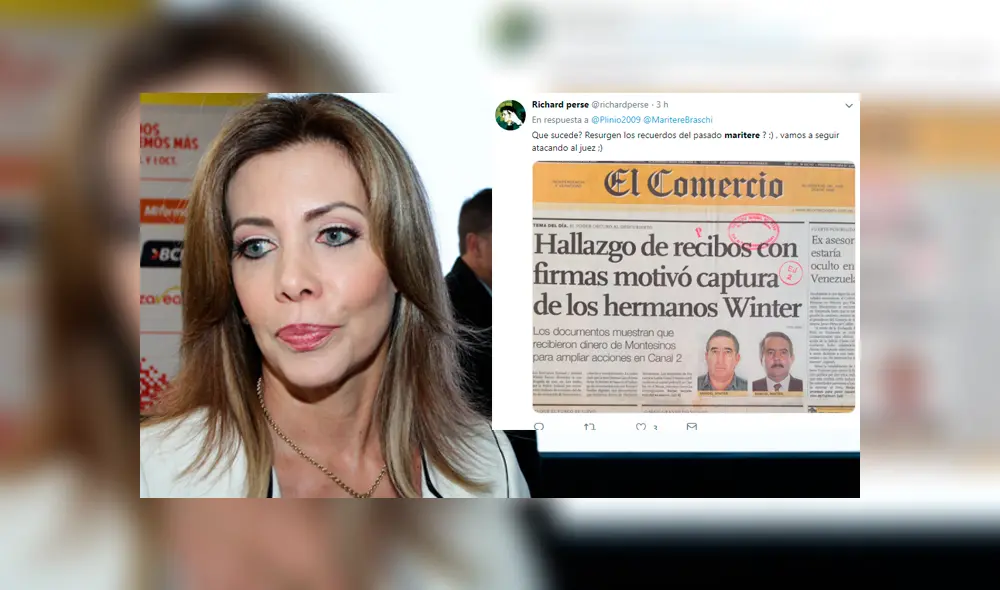 Maritere Braschi objeto de críticas por comentario contra Concepción Carhuancho [VIDEO]
