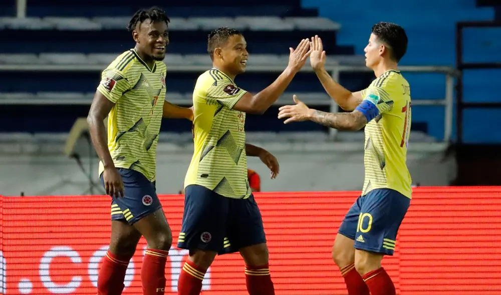 Colombia y Venezuela se enfrentan en Barranquilla por la fecha 1 de las Eliminatorias Qatar 2022. Foto: EFE Colombia y Venezuela se enfrentan en Barranquilla por la fecha 1 de las Eliminatorias Qatar 2022. Foto: EFE