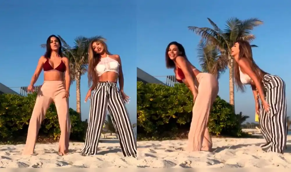 Instagram: Stephanie Valenzuela y Paula Manzanal se suman al "Scooby Doo Papa" con atrevido baile