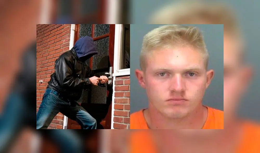 El dueño de la casa llamó al 911 al percatarse del intruso. Foto: Difusión El dueño de la casa llamó al 911 al percatarse del intruso. Foto: Difusión