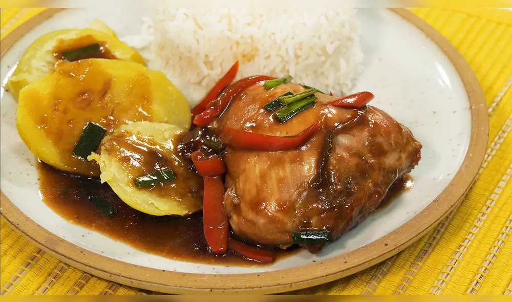 Receta del Pollo al sillao. Buenazo