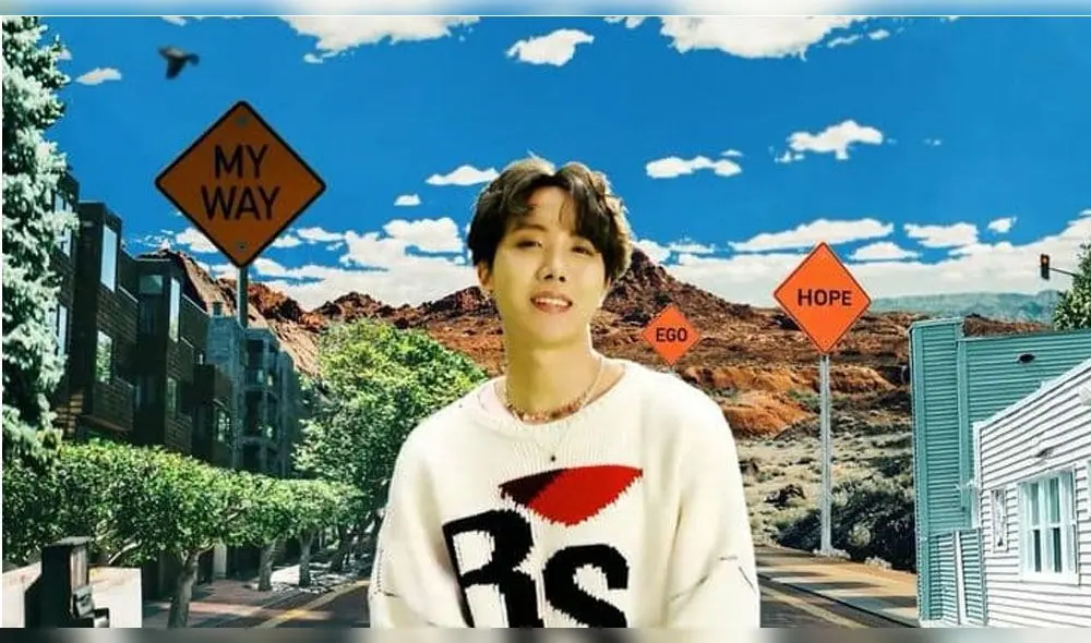 Desliza para ver más fotos de Hobi de BTS. Créditos: Big Hit Ent.