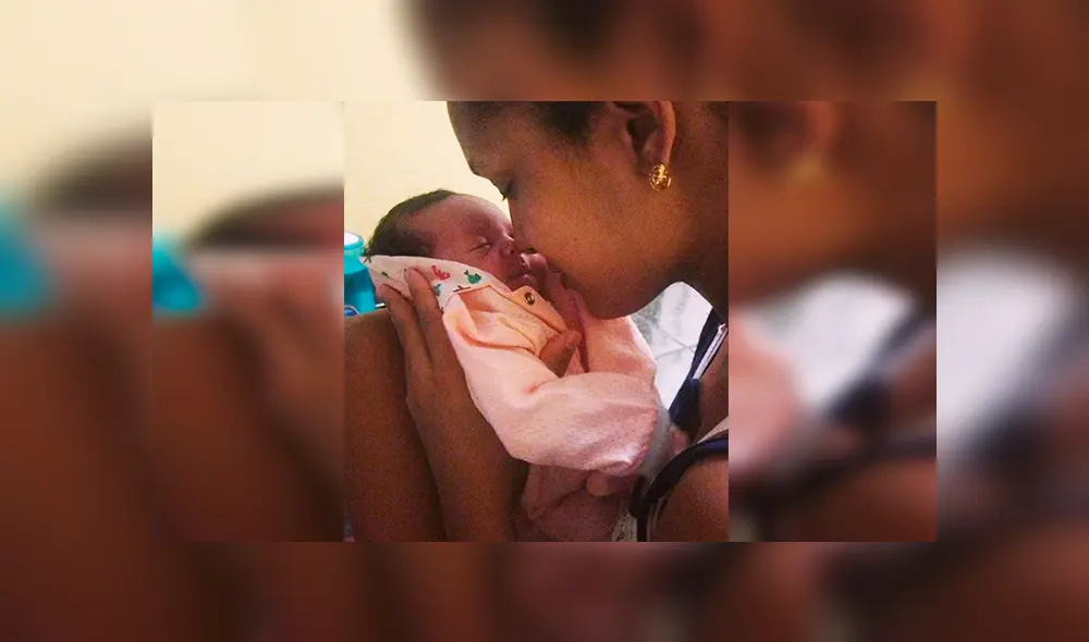 En Facebook, un joven se emocionó hasta las lágrimas al apreciar la sonrisa de su bebé recién nacida. En Facebook, un joven se emocionó hasta las lágrimas al apreciar la sonrisa de su bebé recién nacida.