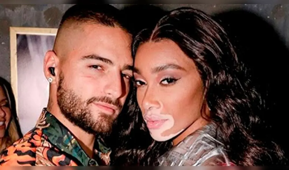 Maluma y Winnie Harlow