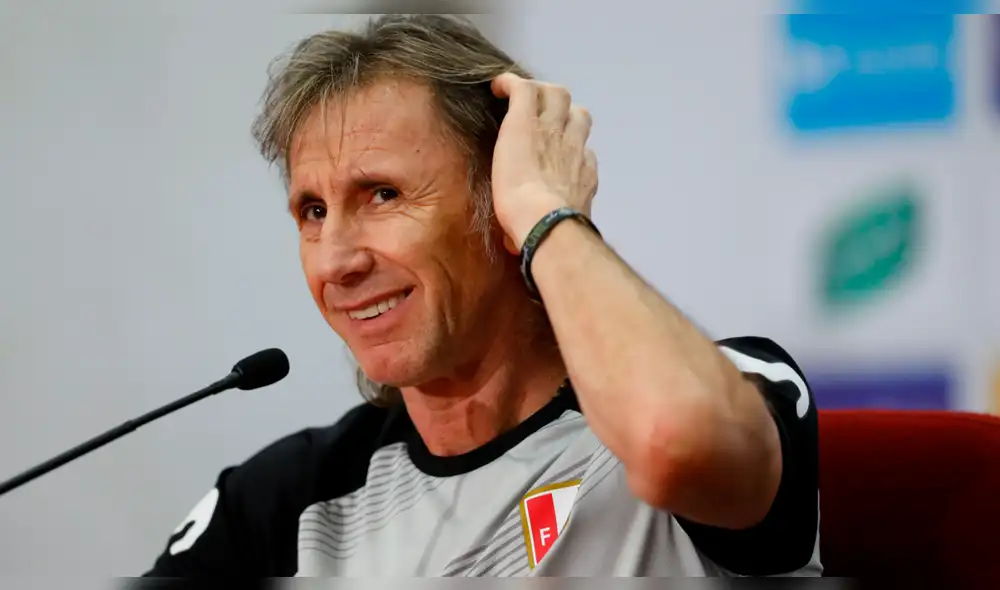 Perú vs Uruguay: la respuesta sarcástica de Ricardo Gareca en conferencia de prensa.