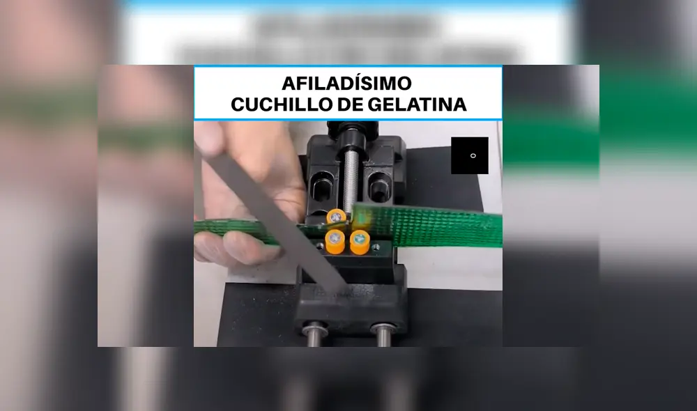 Desliza a la izquierda para ver este asombroso experimento. Foto: Captura. Desliza a la izquierda para ver este asombroso experimento. Foto: Captura.