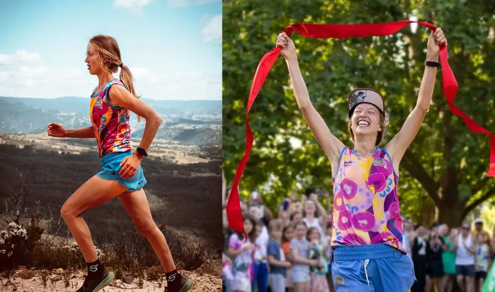 Erchana Murray-Bartlett completo en 5 meses unos  6.300 kilómetros. Foto: @tip_to_toe_2022/Instagram