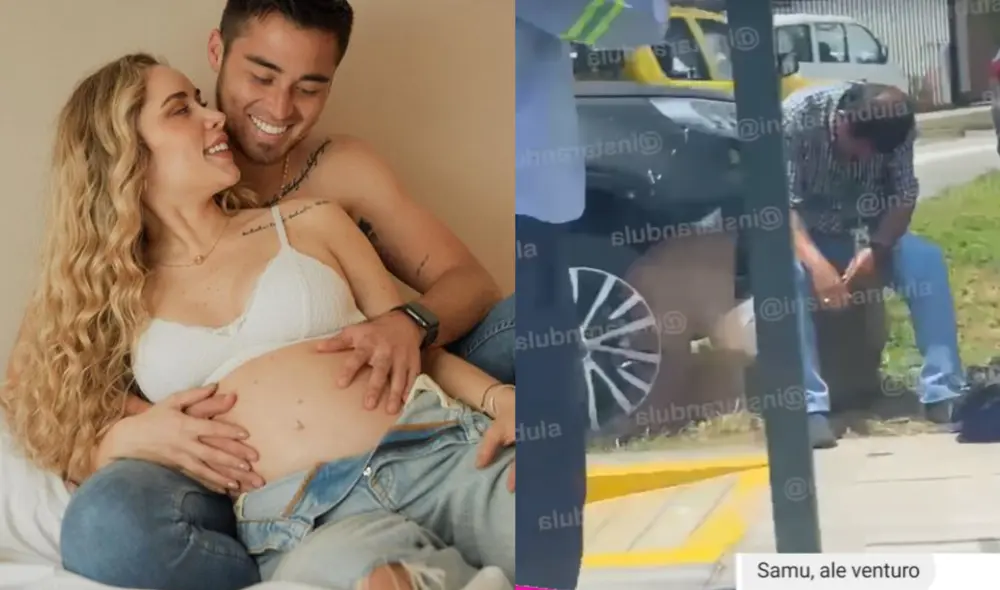 Ale Venturo protagonizó un choque vehicular contra una moto. Foto: @Instarándula/Instagram Ale Venturo protagonizó un choque vehicular contra una moto. Foto: @Instarándula/Instagram