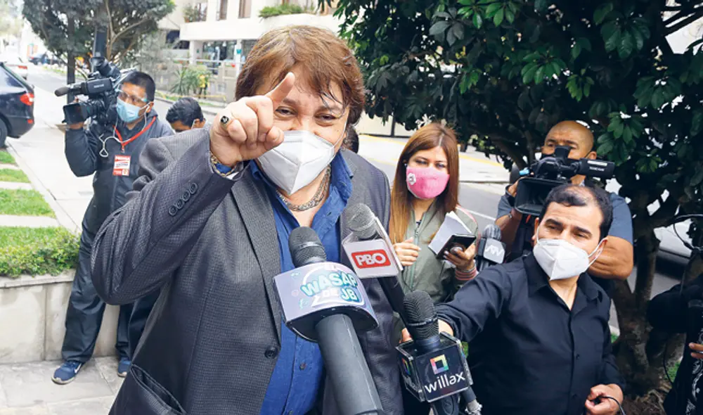 Respuestas. Cisneros volvió a declarar sobre lo que considera una conspiración mayor. (Foto: Félix Contreras)