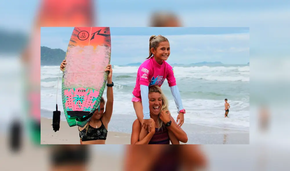 Catalina Zariquiey: niña piurana campeona en mundial de surf femenino en Brasil