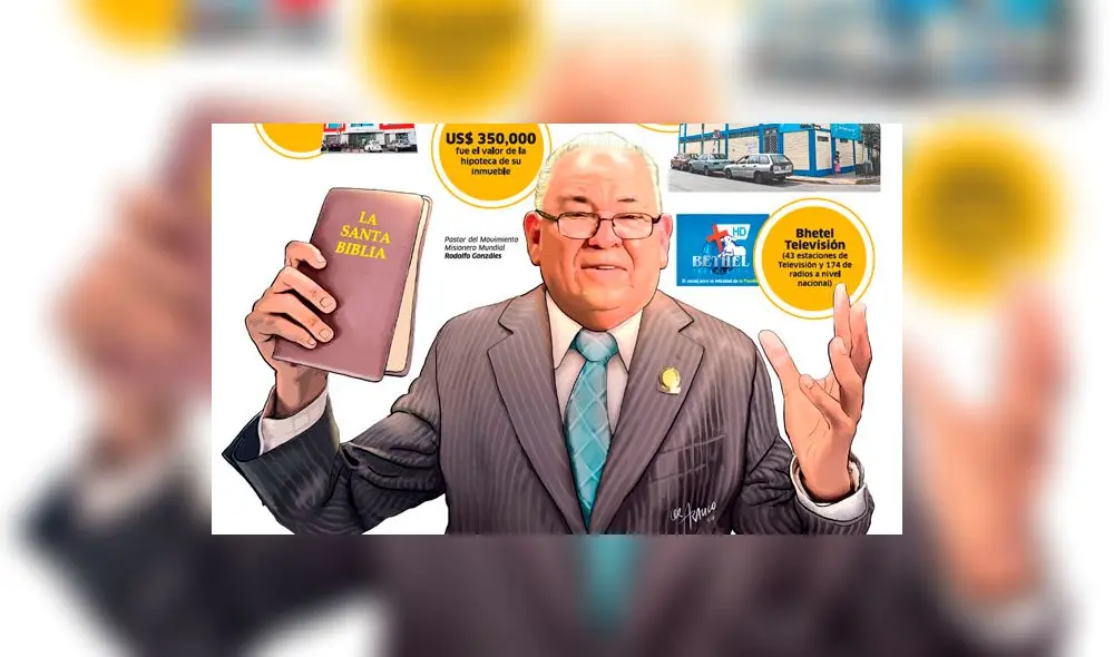 Pastor Rodolfo Gonzales: Empezó en un cine de mala muerte y ahora encabeza un imperio Pastor Rodolfo Gonzales: Empezó en un cine de mala muerte y ahora encabeza un imperio