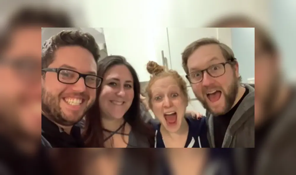 Desliza las fotografías para ver cada una de las reacciones que tuvo la familia de este joven al saber que iba a ser padre. Foto: Captura/FB