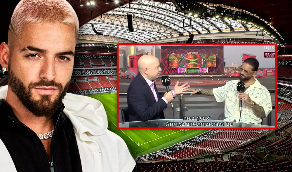 Maluma no quiso responder la pregunta del periodista Moav Vardí. Foto: composición Jazmín Ceras/LR/Twitter Maluma no quiso responder la pregunta del periodista Moav Vardí. Foto: composición Jazmín Ceras/LR/Twitter