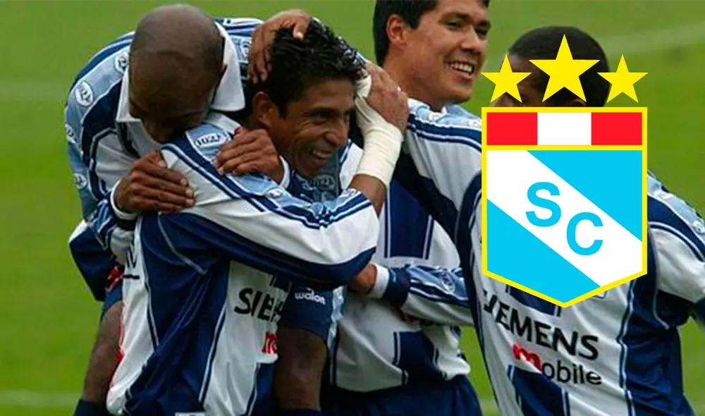 El referente blanquiazul jugó por la escuadra celeste. Foto: Liga 1