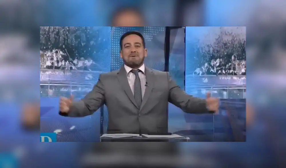 Escribens se queja en vivo porque Óscar del Portal le "robó" 3 minutos de su programa