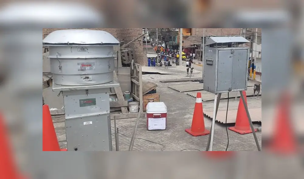 OEFA inició la supervisión ambiental tras el incendio en Villa El Salvador. Foto: difusión.