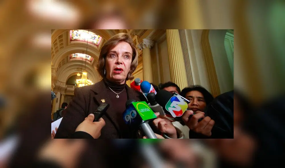“Mi tiempo ha pasado”: Luisa María Cuculiza descarta postular al Congreso
