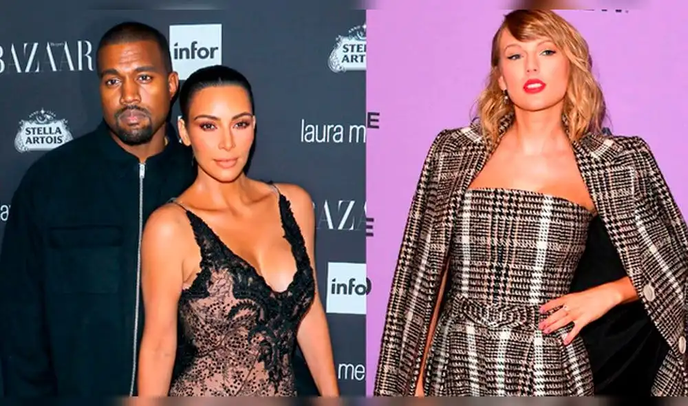 Kim Kardashian, Taylor Swift, Kanye West