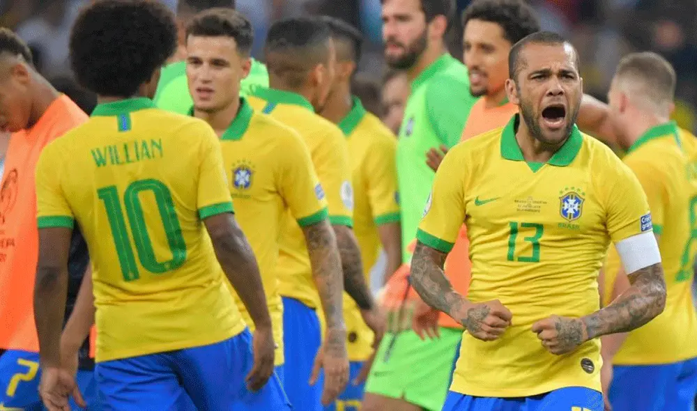 Lista de convocados de la selección de Brasil.