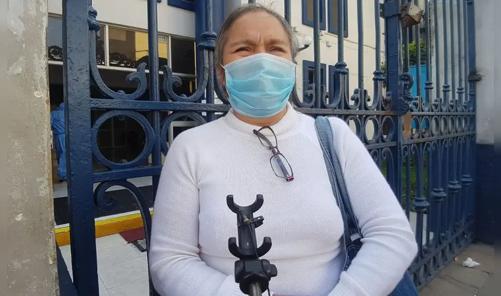 Madre pide que se investigue a profundidad el caso de su hija. Foto: Grace Mora / URPI Madre pide que se investigue a profundidad el caso de su hija. Foto: Grace Mora / URPI