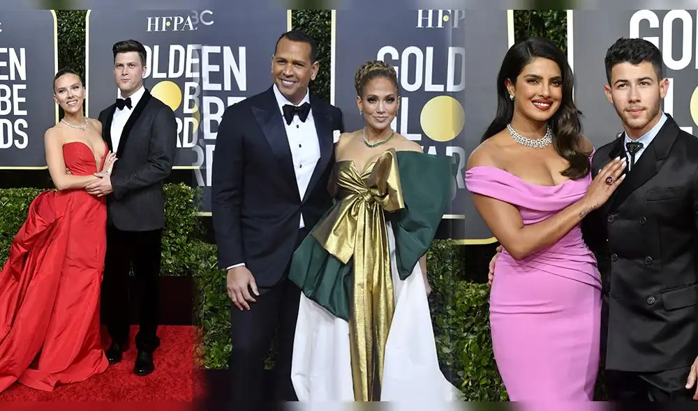 Las parejas más populares de Hollywood llegaron a la ceremonia y se robaron la atención de los paparazzis durante la alfombra roja.
