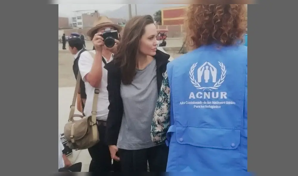 Angelina Jolie emociona a venezolanos con su sorpresiva llegada a Lima [FOTOS Y VIDEO]