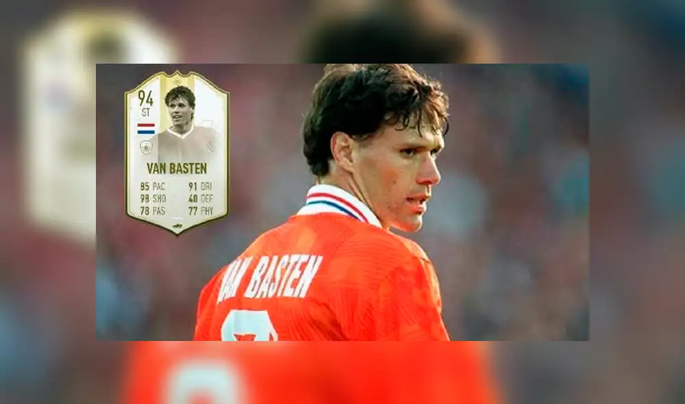 FIFA 20 expulsa a la leyenda de la naranja mecánica y ya no va más en el juego. EA Sports lo decidió tras comentario de Van Basten en televisión.