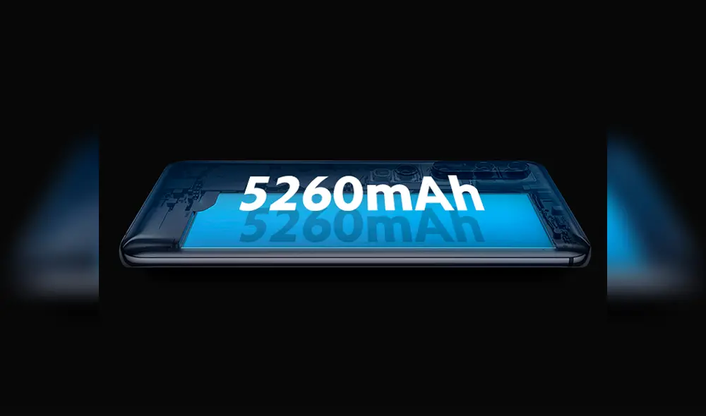 Batería de 5,260 mAh del Xiaomi Mi Note 10.