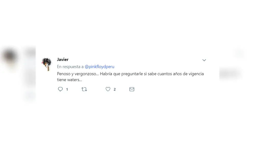 Carloncho y Roger Waters: Fans del músico lo critican tras polémico comentario 