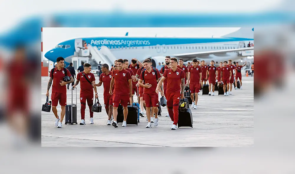 La fiesta del fútbol se avecina: River Plate y Flamengo arribaron a nuestra capital La fiesta del fútbol se avecina: River Plate y Flamengo arribaron a nuestra capital