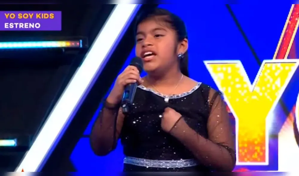 “Yo Soy Kids”: niña imitadora de Susan Ochoa sorprende a jurado [VIDEO]