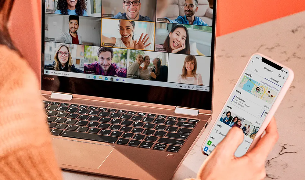 Se trata de la versión personal de Microsoft Teams, donde los usuarios podrán conversar por videollamadas o chats con sus amigos y familiares. Foto: Microsoft Se trata de la versión personal de Microsoft Teams, donde los usuarios podrán conversar por videollamadas o chats con sus amigos y familiares. Foto: Microsoft