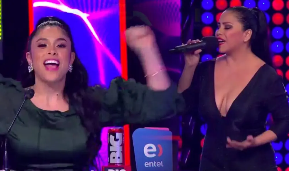 La participante entonó “Me enamoré de ti y qué”, ganándose los halagos de los jueces de Yo soy. Foto: Captura Latina