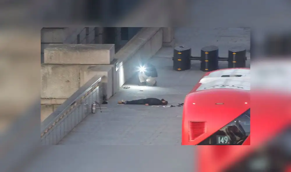 Usman Khan fue abatido rápidamente por la Policía Metropolitana de Londres. Foto: The Sun