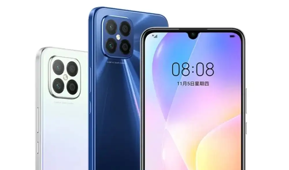 El Huawei Nova 8 SE tiene una pantalla OLED de 6,5 pulgadas. Foto: Huawei
