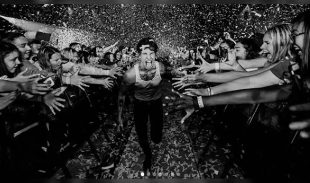 El cantante canadiense recibió una calurosa bienvenida por parte de sus fans peruanas.