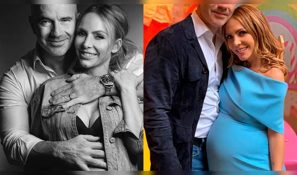 Erika Zaba y su esposo