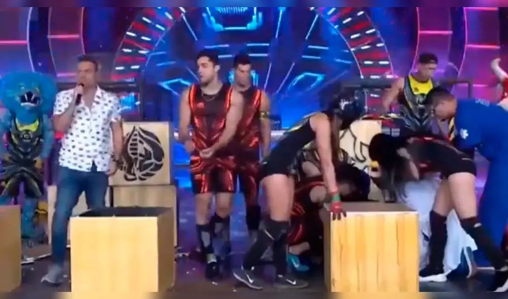 Alejandra Baigorria preocupa al sufrir lesión en la cara en “Esto es Guerra”