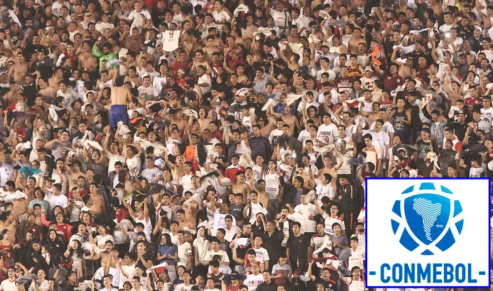 Hinchas se pelearon en presencia de algunos representantes de la Conmebol. | Foto: GLR Hinchas se pelearon en presencia de algunos representantes de la Conmebol. | Foto: GLR