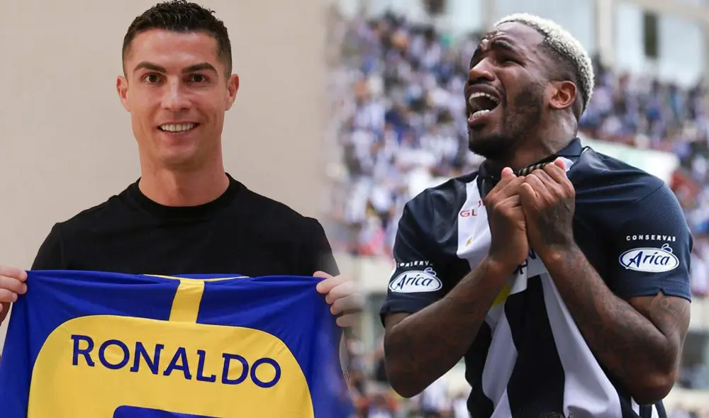 Jefferson Farfán se retiró del fútbol a los 38 años y Cristiano jugará en Al-Nassr con 37 años. Foto: composición GLR/Al-Nassr/Andina