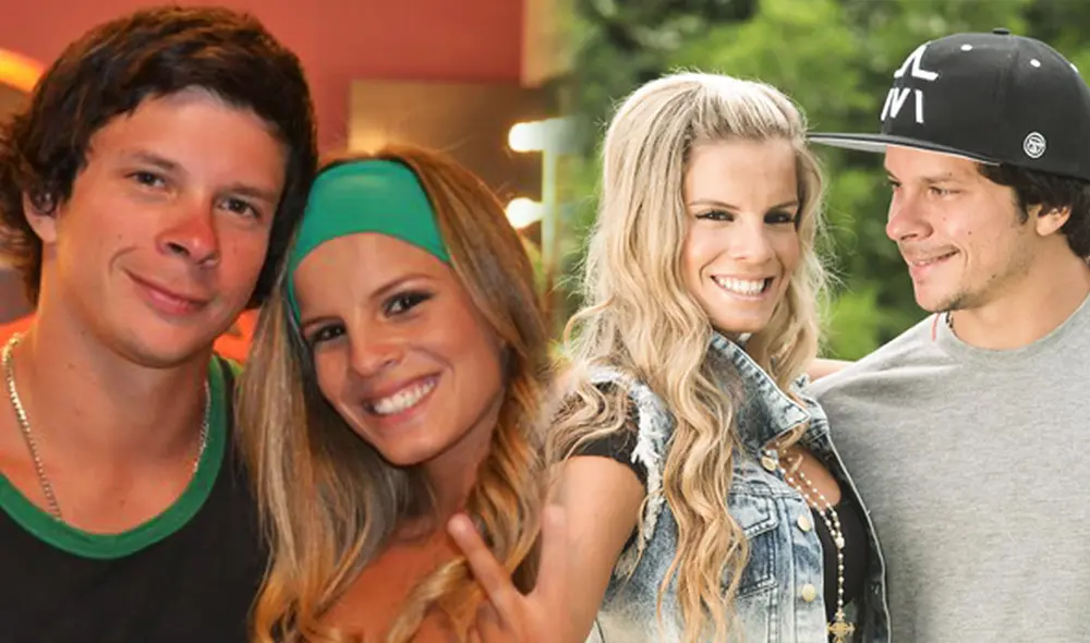 Mario Hart y Alejandra Baigorria debutaron en la televisión en el programa "Combate" y protagonizaron un romance que los llevó a "Esto es guerra". Foto: composición La República/ATV/difusión