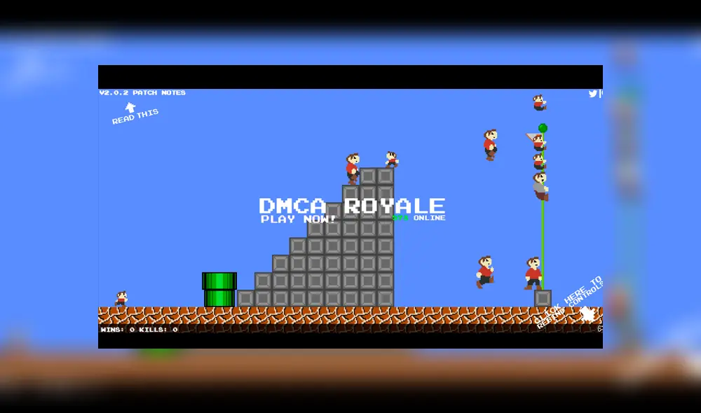 Nintendo obliga a que el Battle Royale de Super Mario Bros retire la imagen del fontanero [VIDEO]