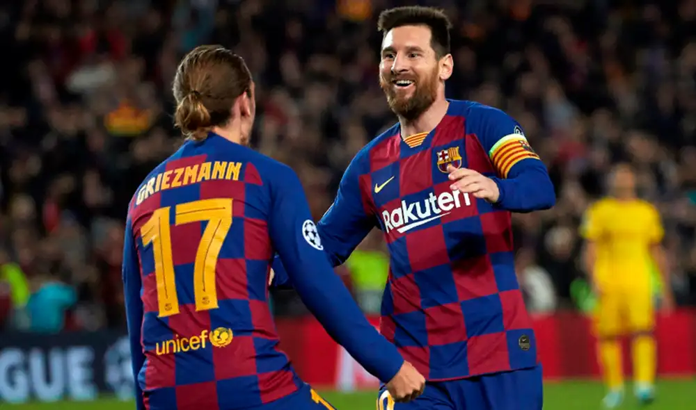 Barcelona: Antoinne Griezmann elogió a Lionel Messi. Barcelona: Antoinne Griezmann elogió a Lionel Messi.