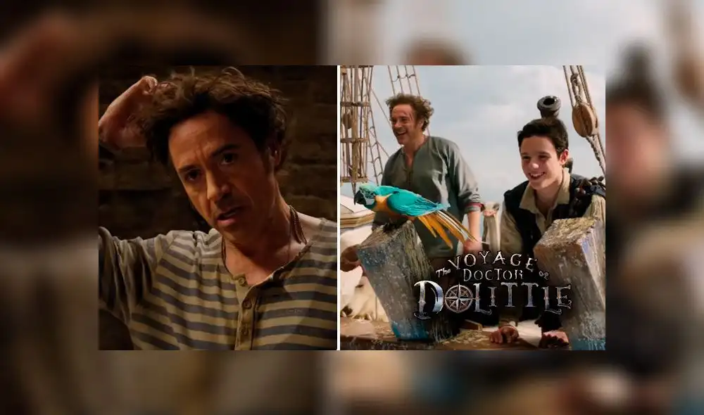 The Voyage of Doctor Dolittle lanza nuevo tráiler de la película. Créditos: Composición